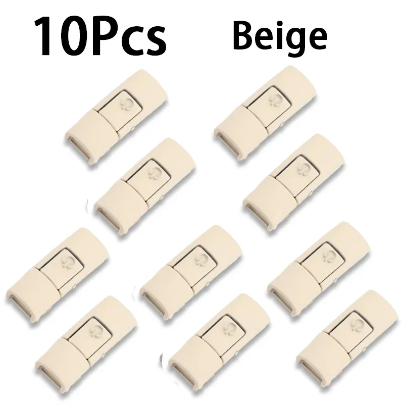 10 Stuks Nieuwe Clip Druk Gesp Schoenveters Kleurrijke Metalen Schoenveter Druk Lock Schoenen Accessoires AF1 Sneakers Kits Metalen Veters Gesp