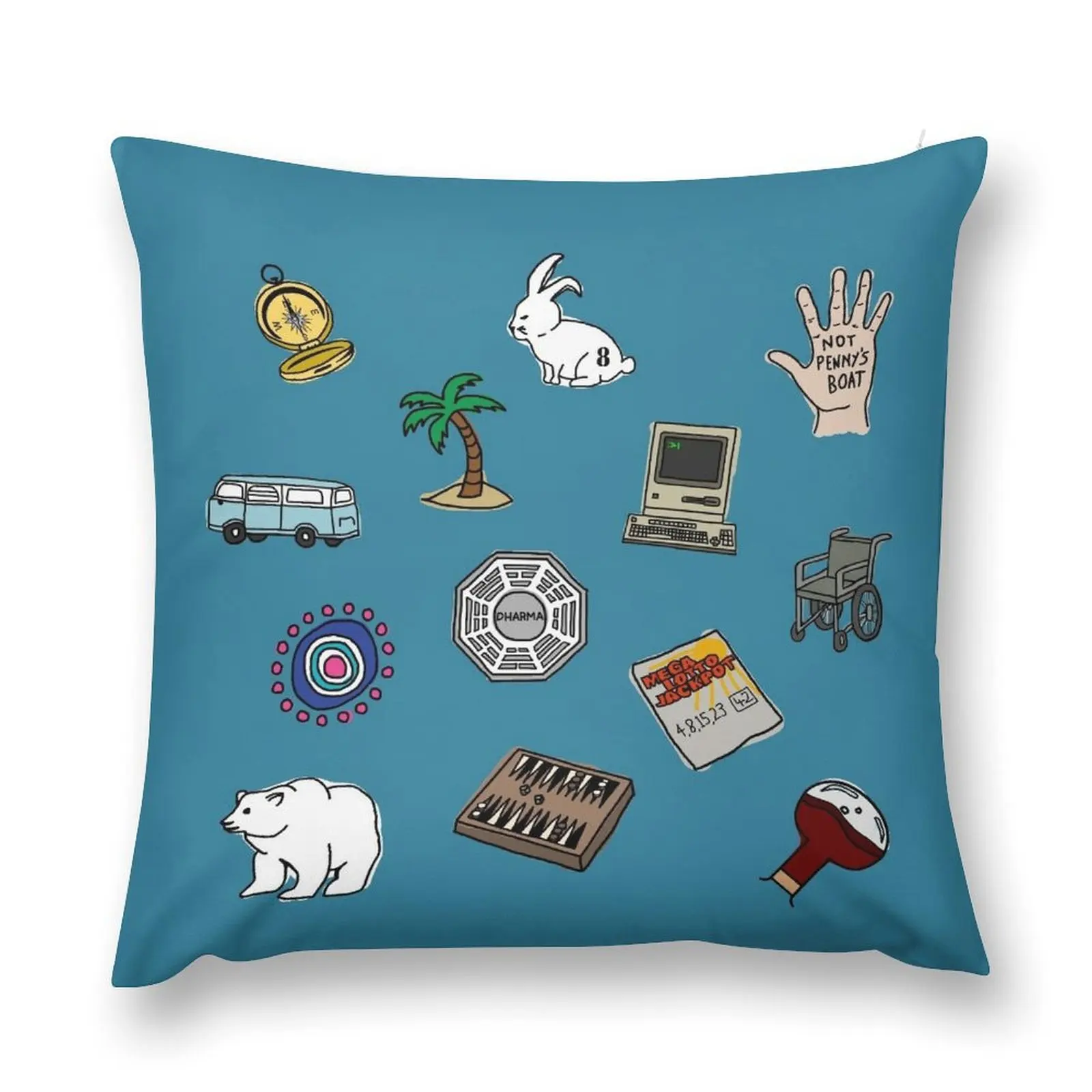 

lost Throw Pillow Pillowcase pillowcases for sofa cushions Cushion Cover For Sofa pillow