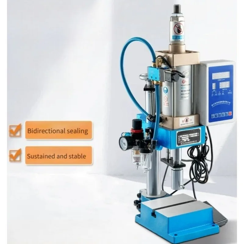 Mini Pneumatic Stamping Machine Air Cylinder Punch Press Air Pressure Metal Forming Processing Equipment Stamping Equipment
