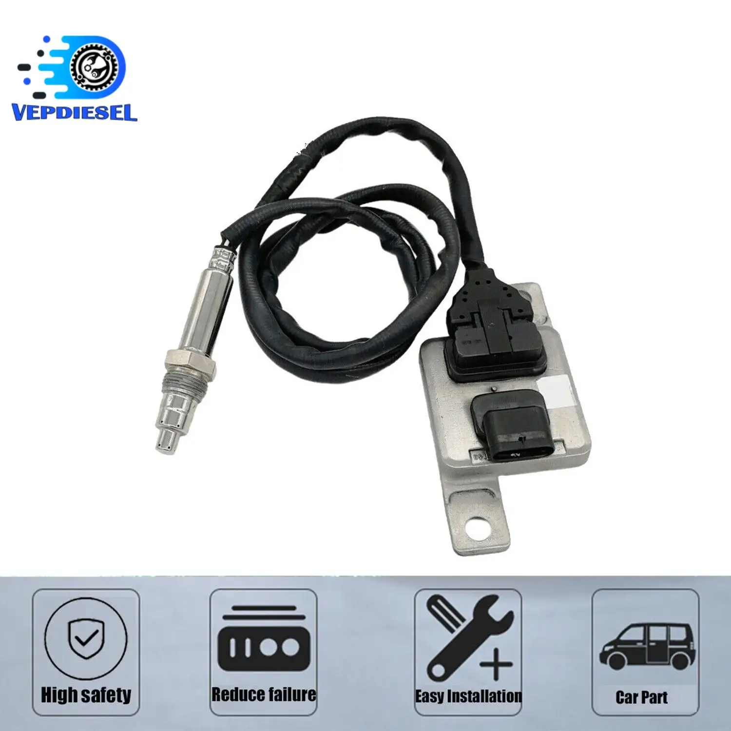 

1pc Nox Sensor For 2012-2015 VW Passat 2.0L-L4 Audi A4 S4 A5 S5 03L907807AD 03L907807AF 8K0907807E Car Sensors Accessories