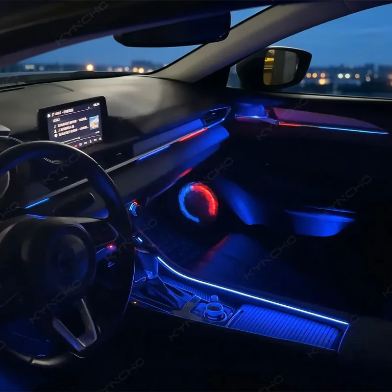 KYNCHO For Mazda 6 / Atenza Custom Fit Ambient Light LED Car Ambient Light Symphony Auto Interior Automotive Interior Lighting
