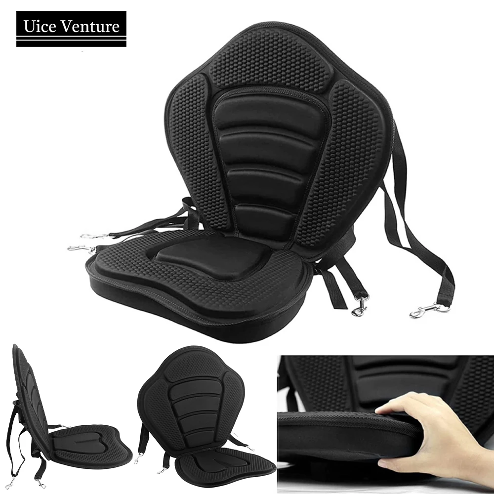 Kayak Seat Kayak Accessories Asiento Kayak Adjustable Backrest With Cushion Paddle Board Kayak Padded Seat