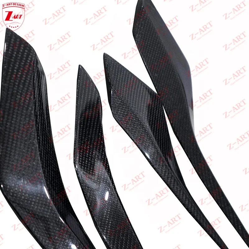 2014-2020 Carbon Fiber Front Flap For BMW I8 Carbon Fiber Front Splitter For BMW I8 Facelift Bumper Trim Parts Car Bumper