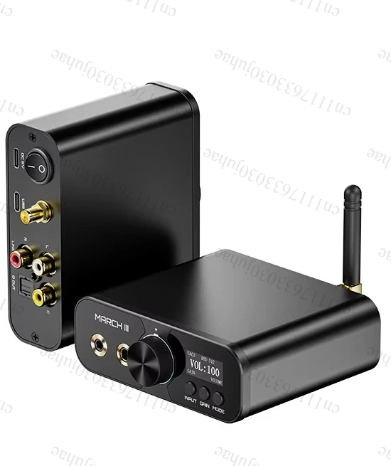 III-M3 2*CS43198 HIFI USB DAC,Bluetooth DAC,UAC1.0 for PlayStation PS4,PS5,UAC2.0, EQ,Filter,DSD512/LDA