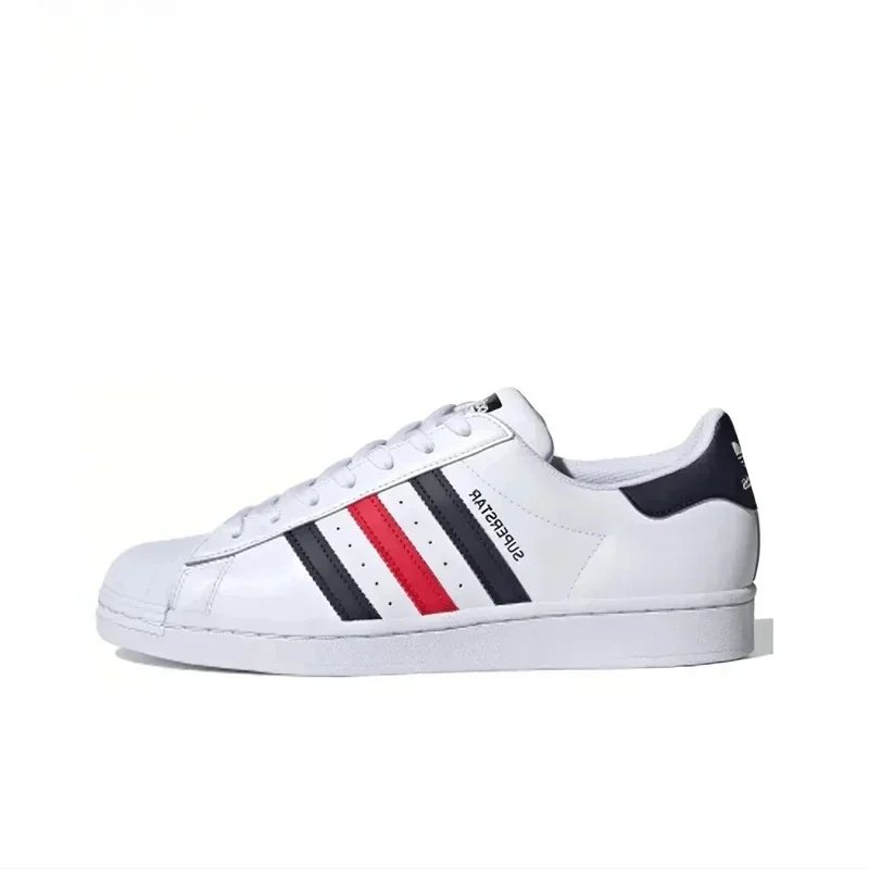 

Adidas Originals SUPERSTAR Мужская и женская обувь для скейтбординга SAnti-slip Wear Shock Удобные и стильные All Trends Match