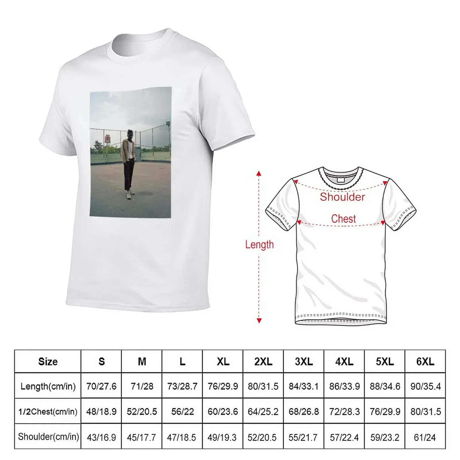 DANIEL CAESAR T-Shirt tees blanks shirts graphic tees T-shirts for men cotton