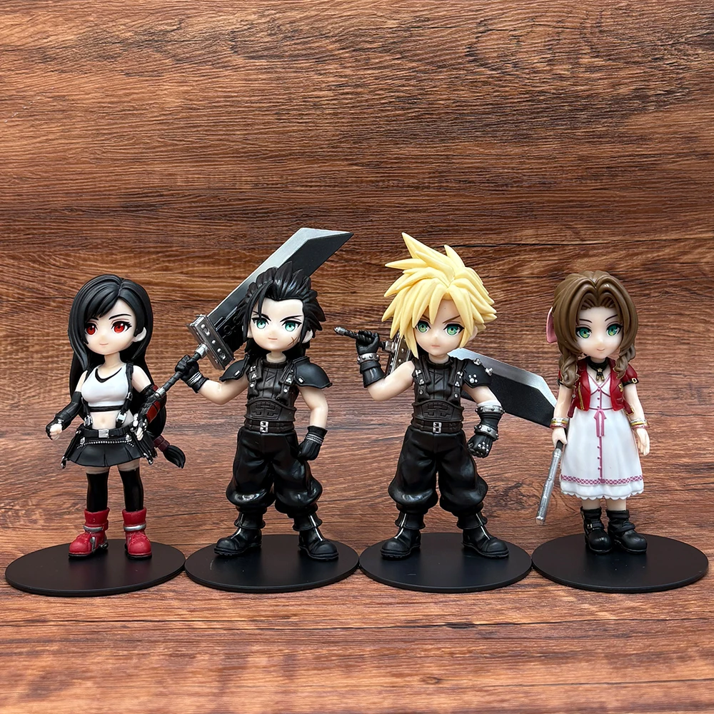 Sephiroth VII Anime Figure Zack Fair Aerith Q Version Action