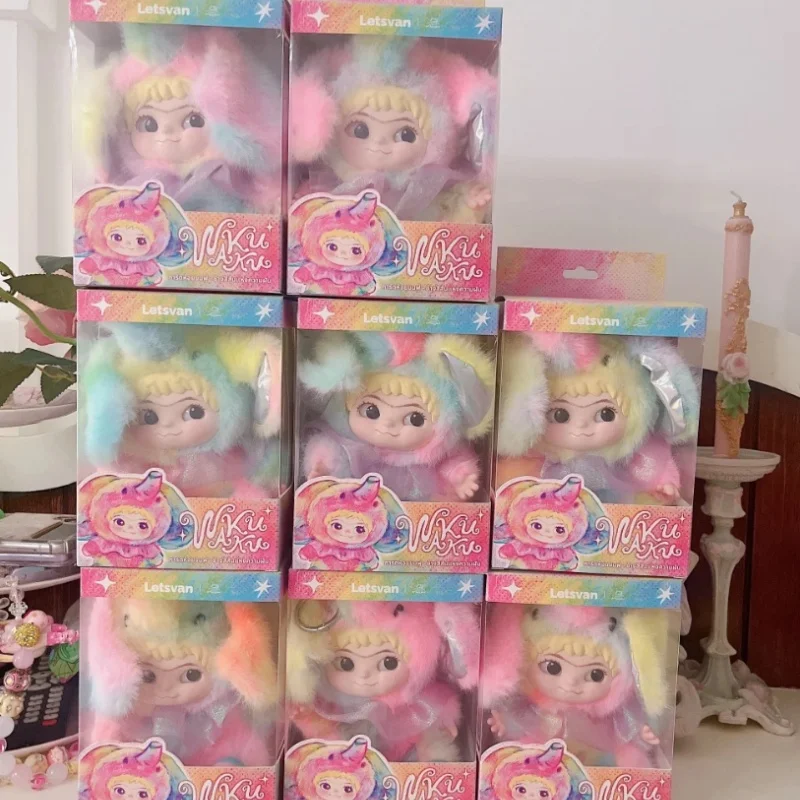 Genuine Wakuku Hanging Card Colorful Dreamy Color Elephant Action Figure Debuts New Limited Edition Ornament Collection Toy Gift