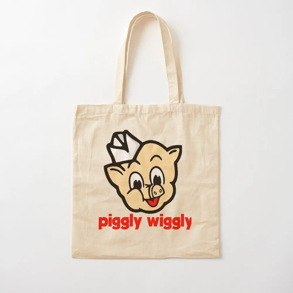 Piggly Wiggly Classic T-Shirt Tote Bag women bag Portable shopping bag