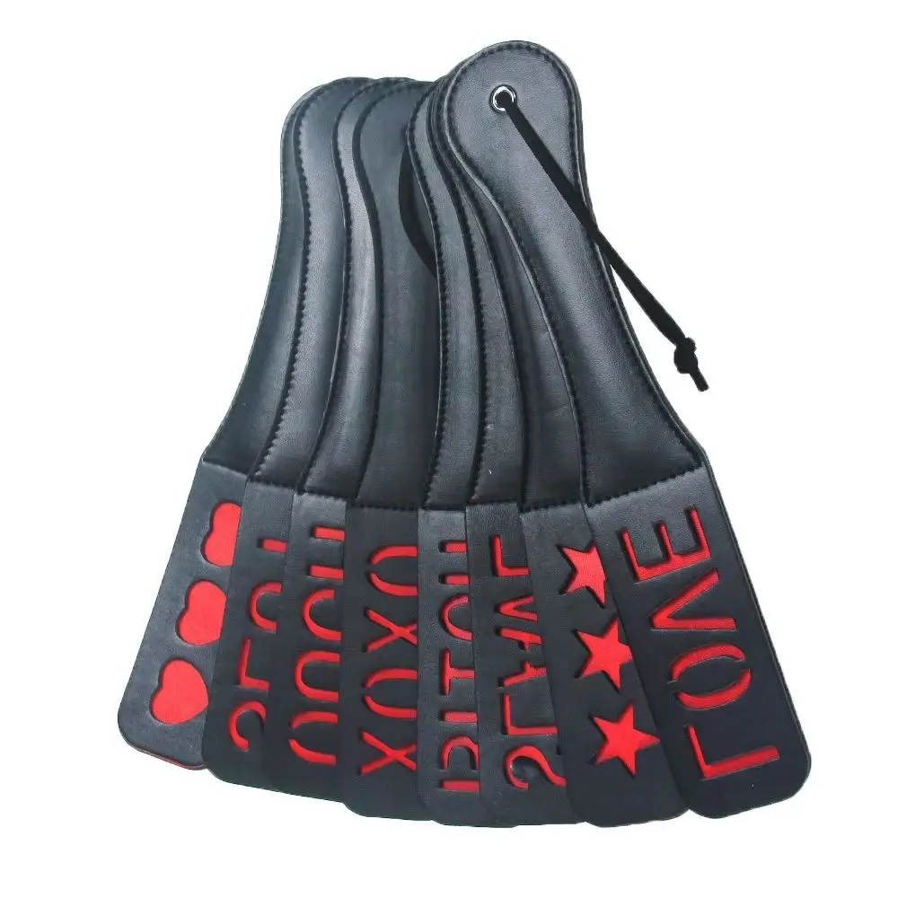 BDSM بولي Paddle سوط اللعوب لعبة للذكور الإناث مثالية الكلمات المجوفة لعبة الجنس للنساء الرجال الأزواج الكبار مثالية لعبة عاشق #2