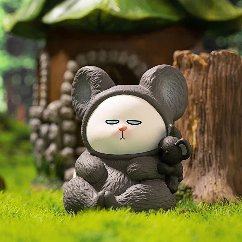 팝마트 비비캣 레이지 프렌즈 시리즈 랜덤박스 미스터리 박스 장난감 인형 귀여운 애니메이션 피규어 데스크탑 장식품 컬렉션