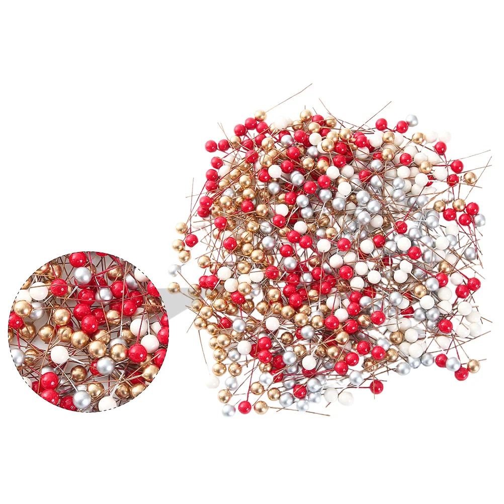 200 قطعة من صندوق هدايا الزفاف DIY لتزيين توت عيد الميلاد صديق للبيئة من البلاستيك الاصطناعي للتصوير الفوتوغرافي في عطلة الإكليل #6