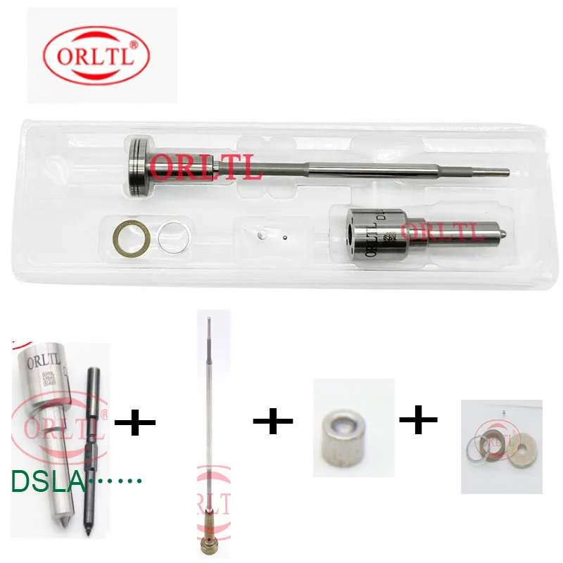 

ORLTL Nozzle DSLA143P5519 VALVE F00RJ02130 Diesel Fuel Injector Repair Kits For 0 445 120 255 0445120255