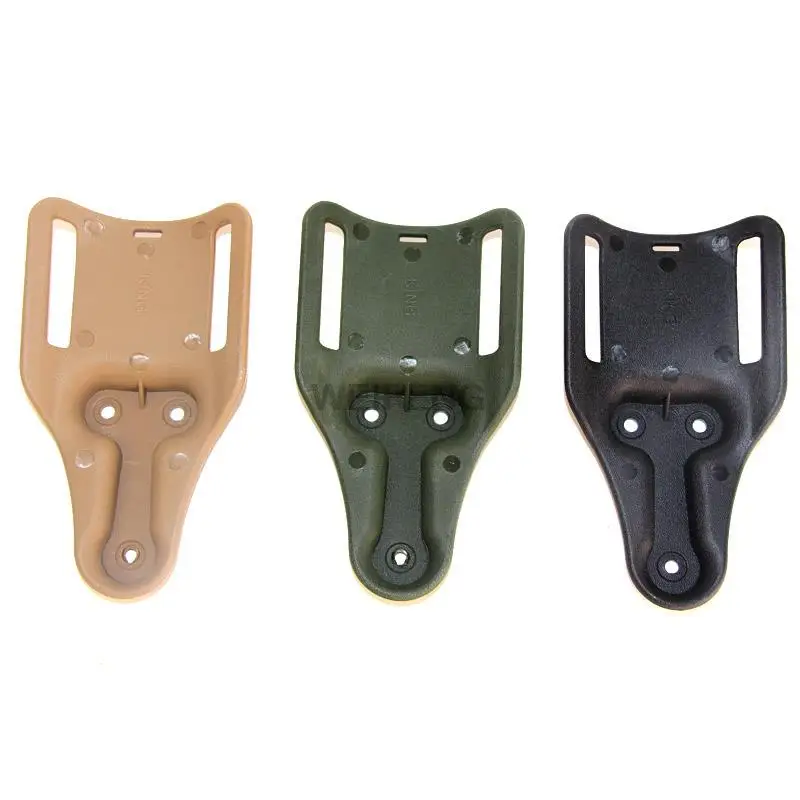 

Tactical Gun Holster Paddle Adapter Low-Ride Universal Waist Belt Loop Pistol Case Platform Airsoft Hunting Accessories