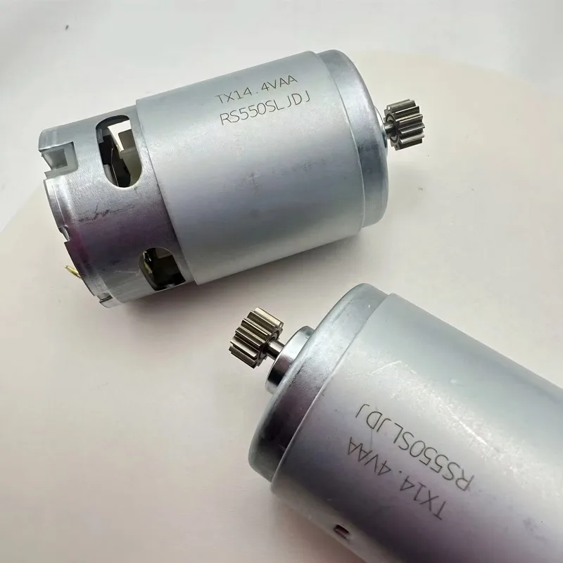 DC 14.4V motor 13 tooth 550 motor 14.4V lithium drill motor/single hand saw motor/curve saw brushed motor