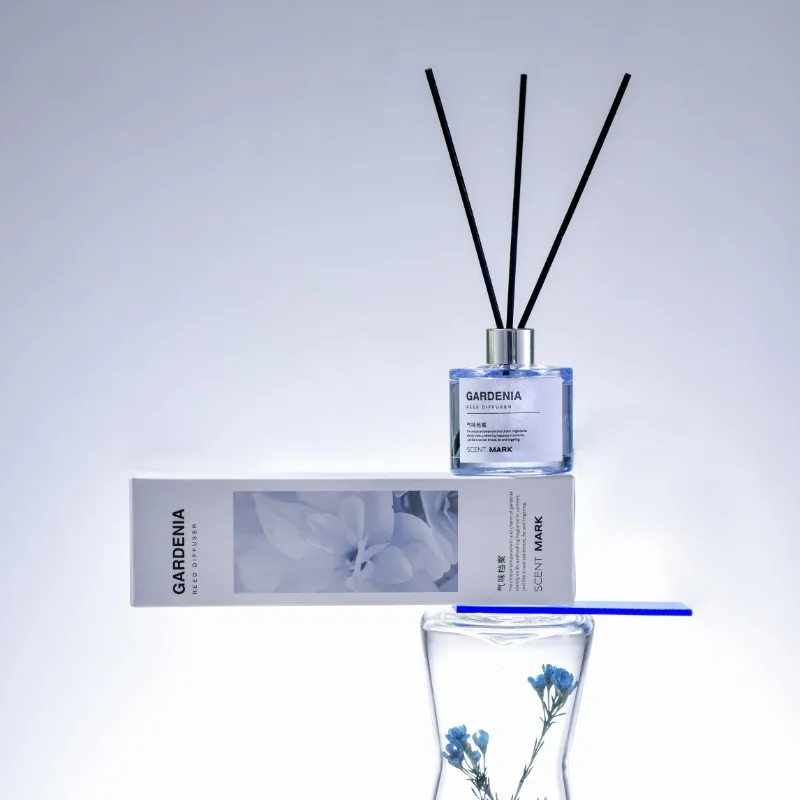 50 مللي مجموعات الناشر القصب الورد الخزامى زيت الياسمين العطري مع توسيع عصا فندق المنزل الروائح الهواء النقي العطر