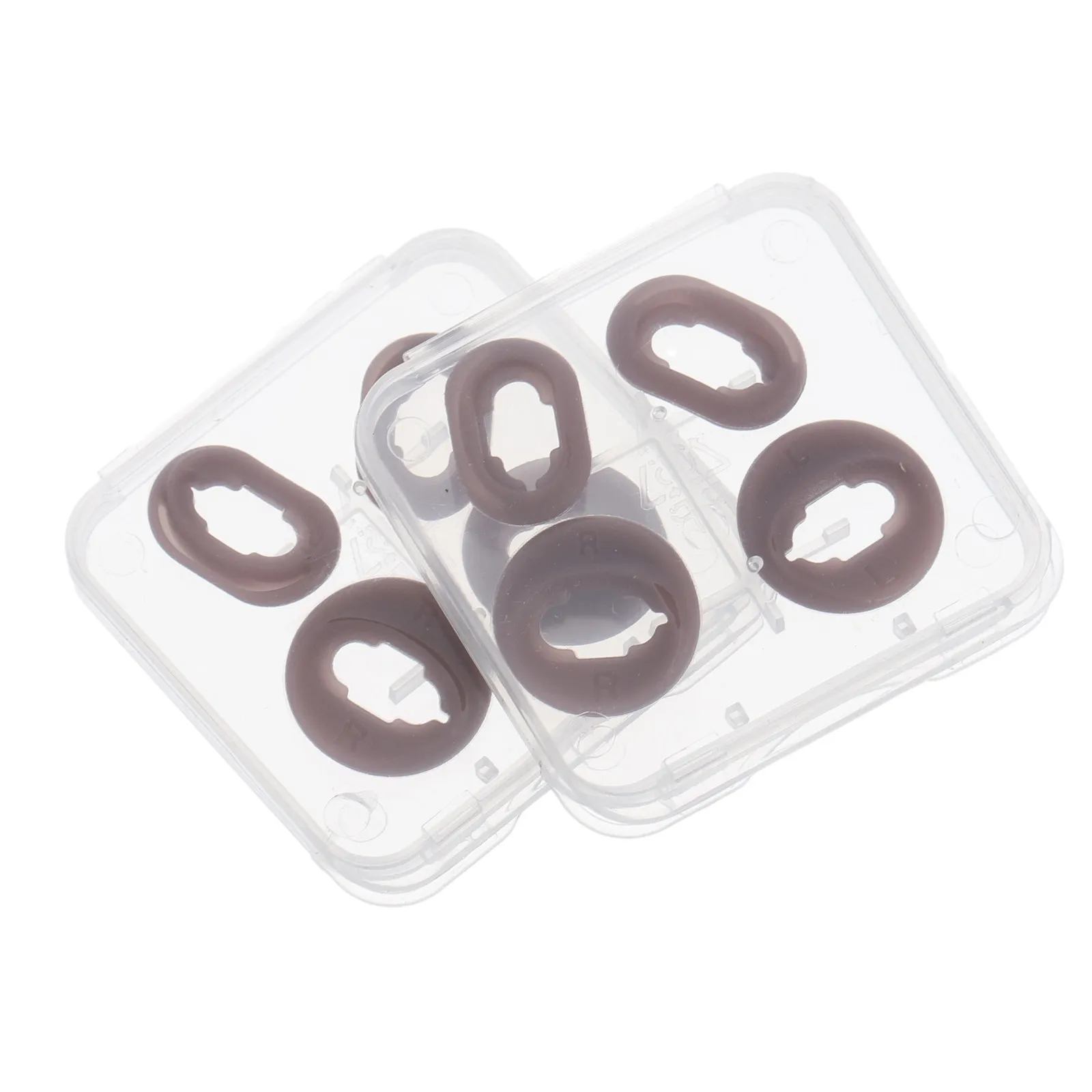 4Pairs Silicone Earphone Tips Replacement for Wireless Earbuds Comfortable Anti Slip Washable Eco Friendly Fit All Standard