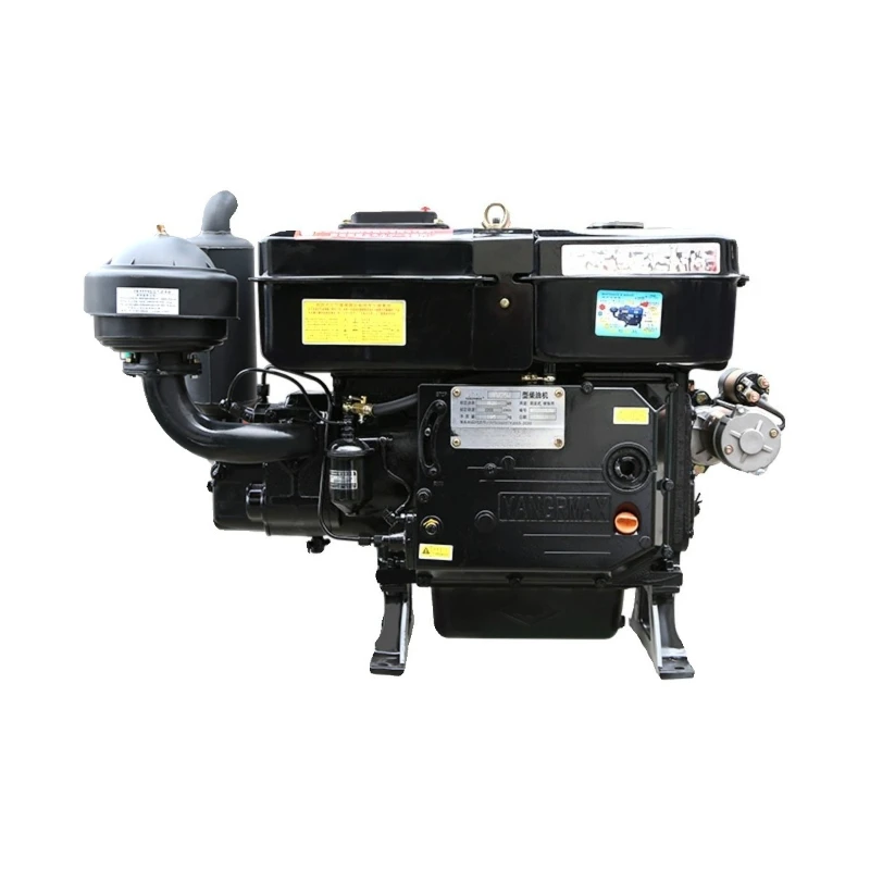 Changzhou Yangma diesel engine single cylinder watercooled 15/18/25 horsepower marine tractor agricultural engine electric start