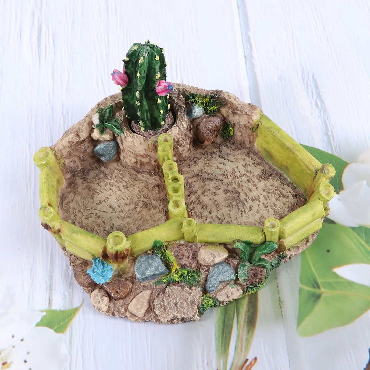 

1Pcs Gnaw Proof Pet Food Green Snacks Dry Food Suitable Reptile Lizard Turtle Crawler Supplies Drinking Dish