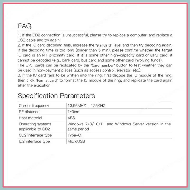 N94R JAKCOM CDS Replicator CDS RFID Replicator For R5 Smart Ring Copy IC And ID Cards