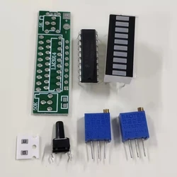 Diy Kits LM3914 3.7V Lithium Battery Capacity Indicator Module Tester LED Displa P9JD