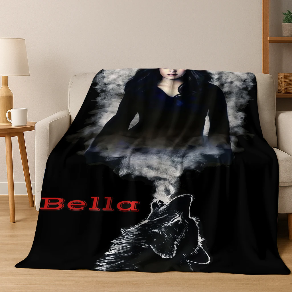 26 نمط الشفق إيزابيلا إدوارد الفن الفانيلا بطانية ، دافئ لينة رمي بطانية للمنزل غرفة نوم أريكة تتحول لسرير نزهة غطاء هدية للأطفال