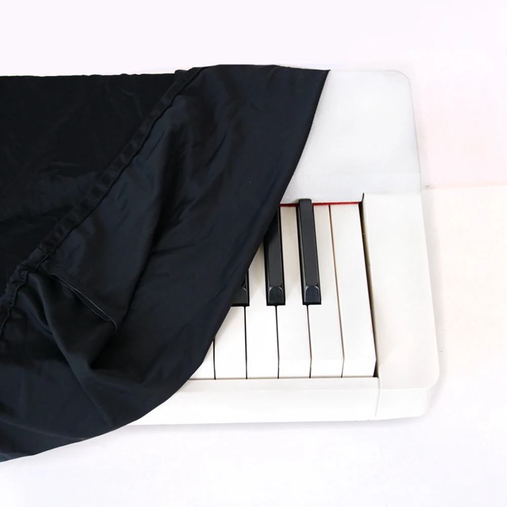 Universal Adjustable Elastic 61/73/76 Key Digital Electric Steel, Electronic Piano Cover Dust Cover Piano Cover