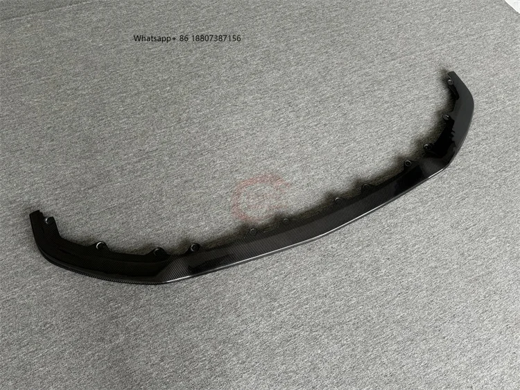 

W12 Style Carbon Fiber Front Lip Front Bumper Lip Front Bumper Spoiler Body Kit forBentley Flying Spur 2020-2024