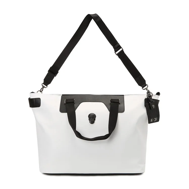 حقيبة جولف قابلة للتحويل للجنسين، تصميم ذو سعة كبيرة مع حزام قابل للفصل، وحدة تخزين متعددة الوظائف