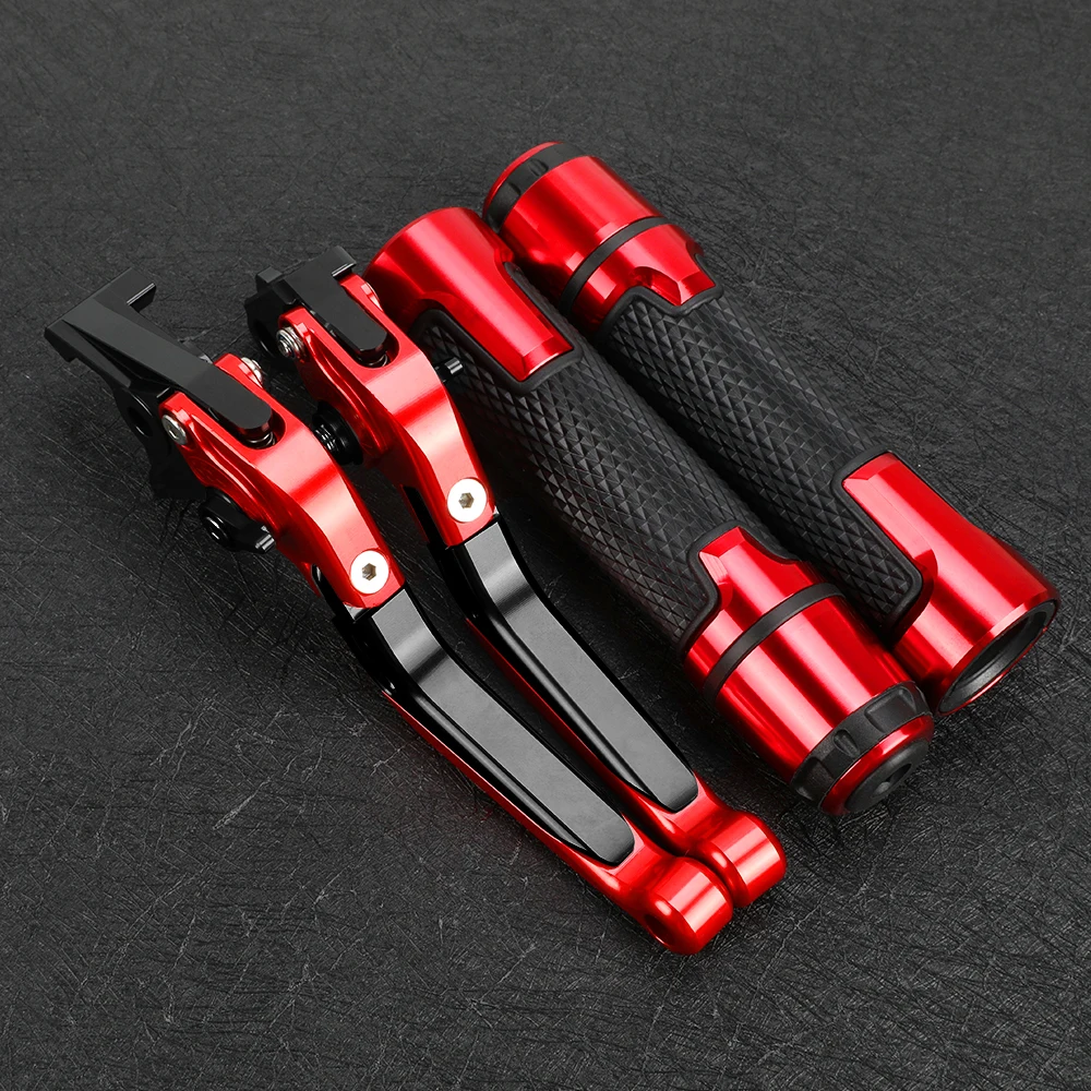 

YZF-R6 Motorcycle CNC Brake Clutch Levers Handlebar knobs Handle Hand Grip Ends FOR YAMAHA YZFR6 1999 2000 2001 2002 2003 2004