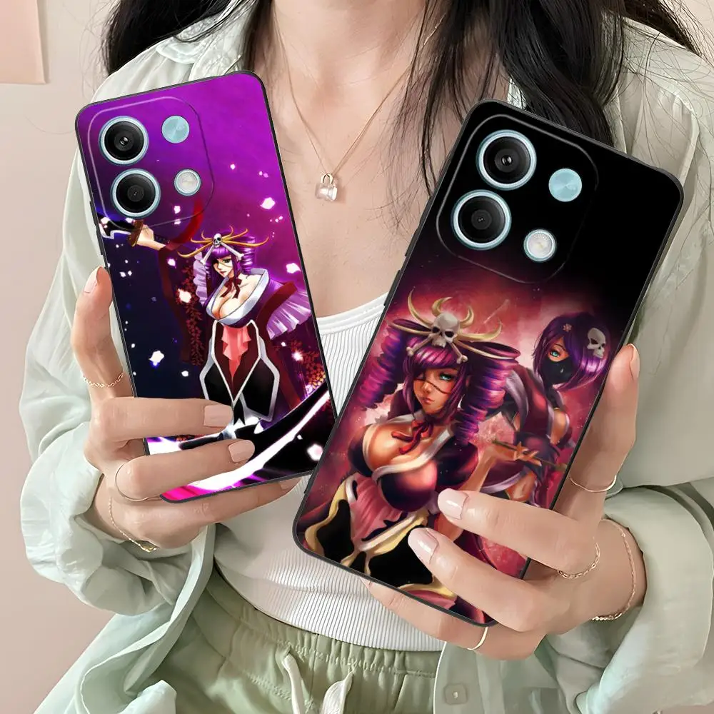 

Чехол для телефона Bleach Katen Kyokotsu для Xiaomi Redmi Note 14 13 12 11 A5 3 2 1 Pro Plus 4G 5G с цветным принтом, защитный чехол