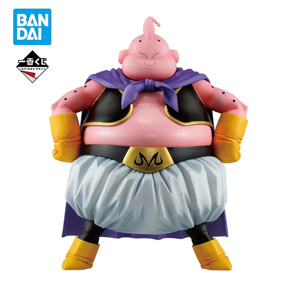 Bandai-Figura Anime de Dragon Ball, Modelo Ichiban Kuji, Brinquedo Colecionável Majin Buu, Confronto do Destino, 4 Boxed, Novíssimo Ornamento, Original