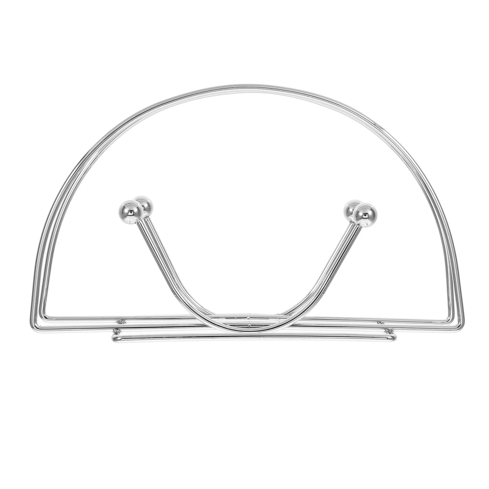

Semi-Circular Napkin Holder Iron Metal Freestanding Halfround Design Space Saving Napkin Stand Tissue Dispenser For Farmhouse