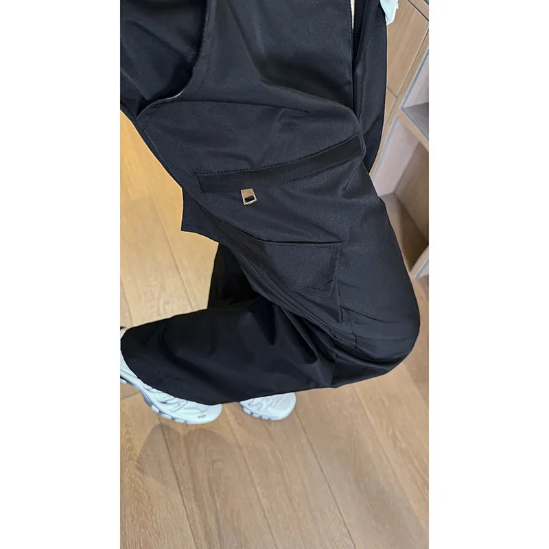 

Функциональные водонепроницаемые мужские летние брюки с прямыми штанинами American Sle, брюки десантника High Street Design