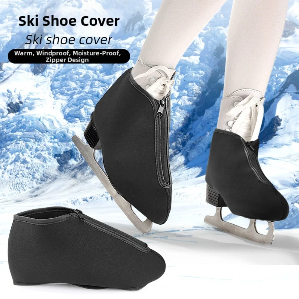 

Ice Skating Blade Covers Windproof Warm Protection For Outdoor Winter Sports Figure Speed And Recreational Skating