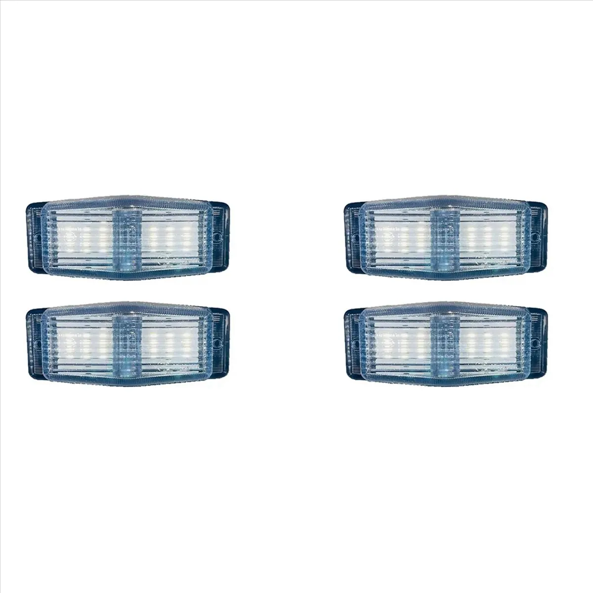 

vogue 4 шт. светодиодные габаритные фонари, передняя индикаторная лампа с двойной горелкой для Scania Volvo Man Benz, грузовика, грузовика, передняя решетка, светильник A