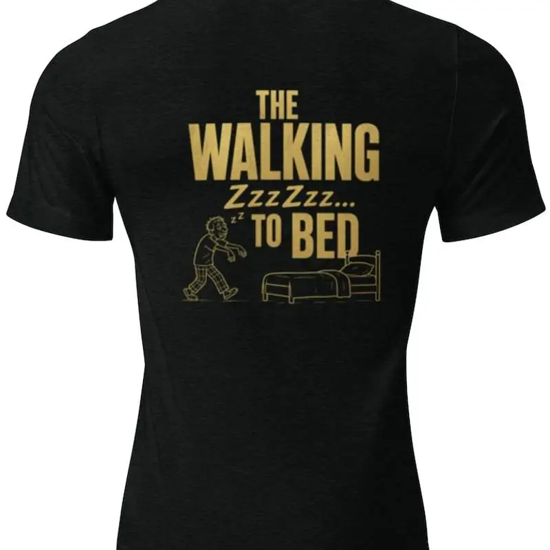 The Walking To Bed Funny Sleepwalker T-Shirt