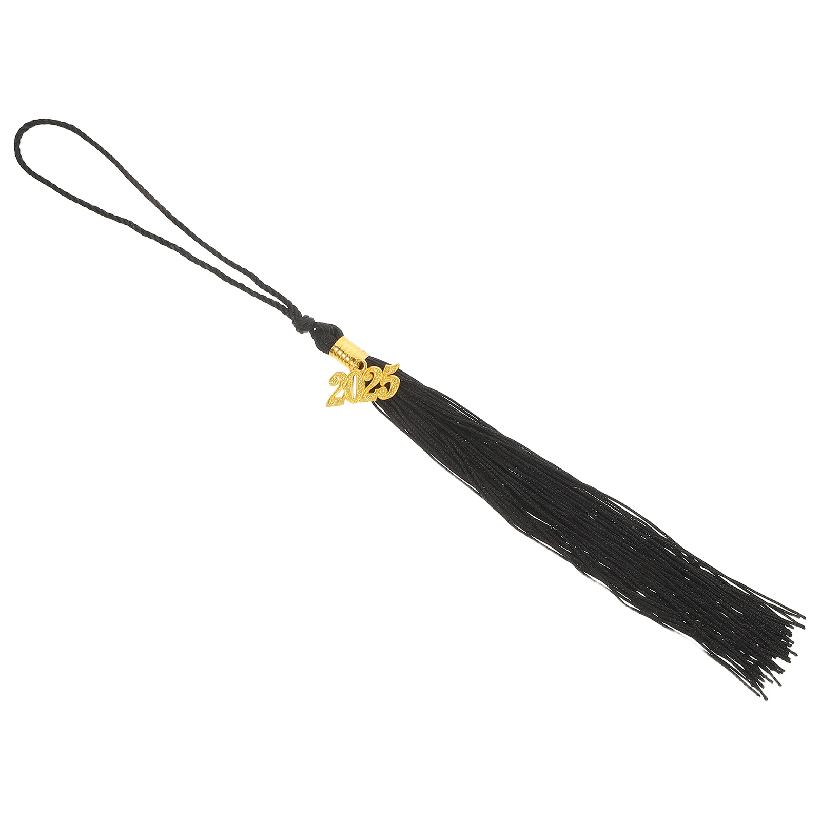 

Black Judge Graduate Tassel Cap Tassel Costume Youth Decorations College Charm 2025 Design Graduation Gown Cap