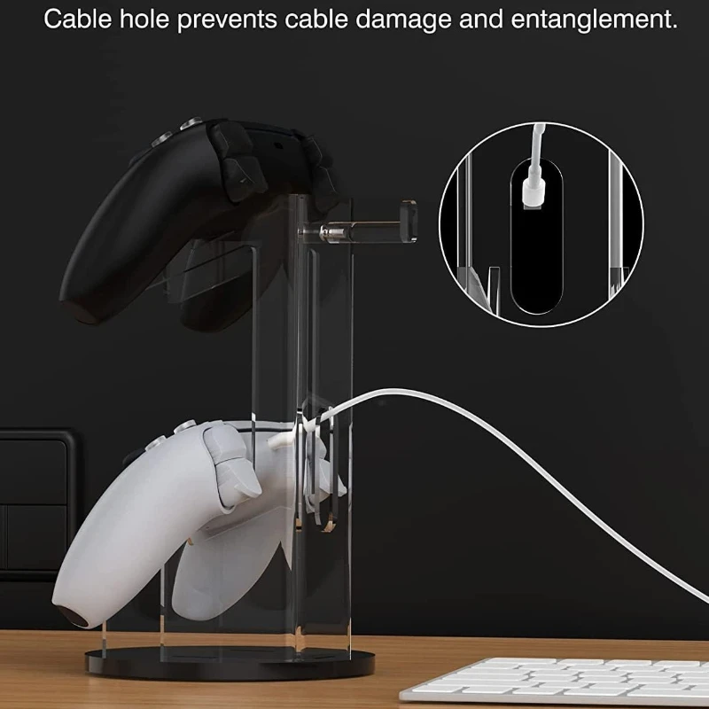 

Round bottom game stand, gamepad display stand PS4 wireless display stand, desktop earphone display stand