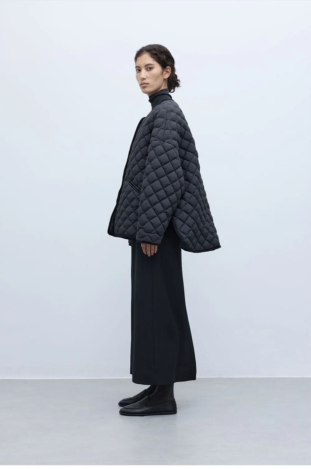 Large-Scale Turtle Back Style 90% White Duck down Lightweight Classic Quilted Pattern down Jacket 2025 Autumn Winter New Top