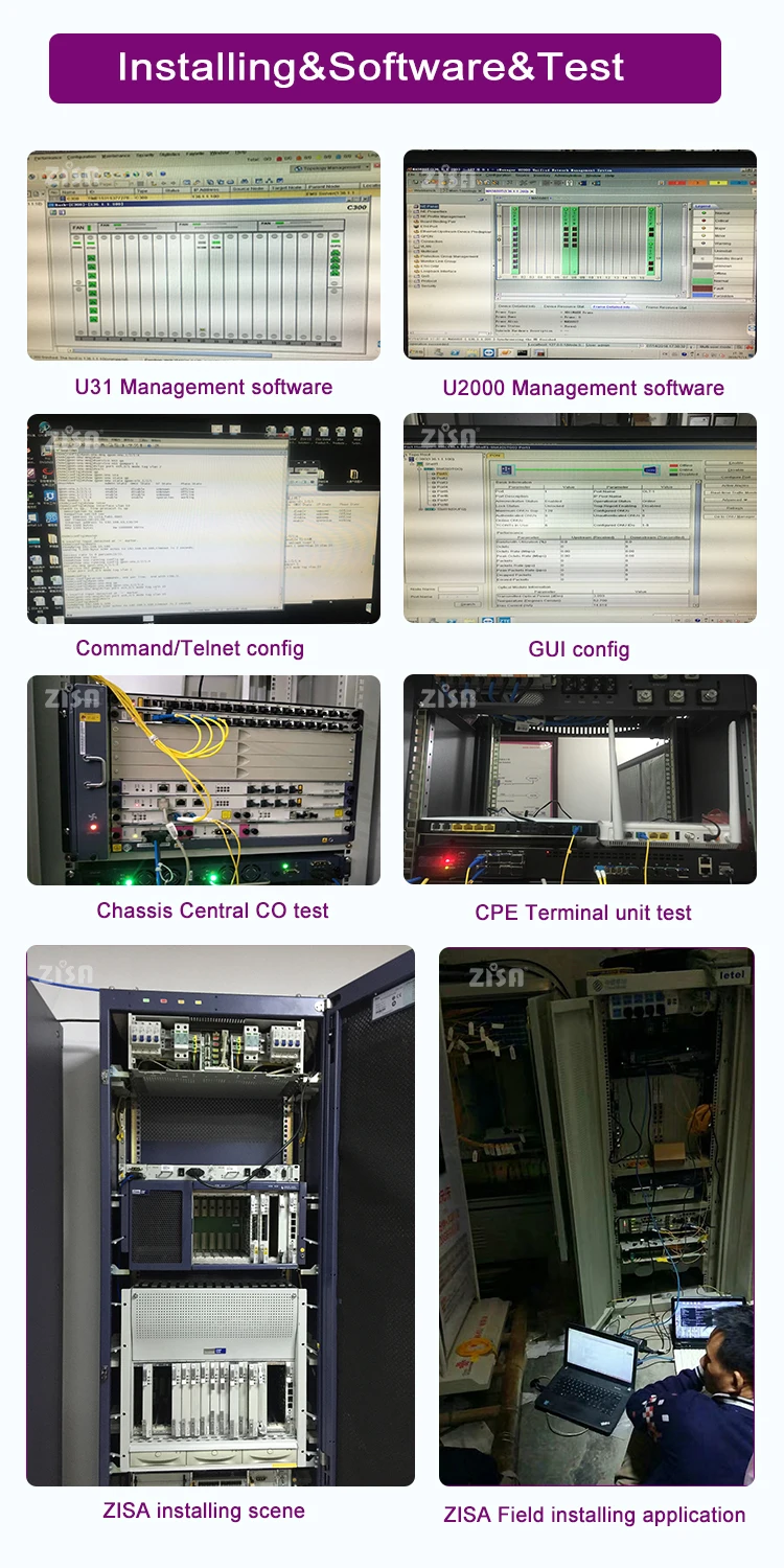 Hot Sale New FTTH GPON OLT 8 Port Manament OLT with Web/CLI/NMS for Fiber Optic Use