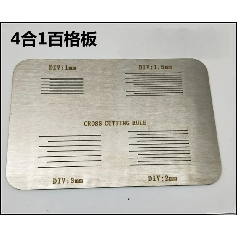 SISI Hundred Grid Plate-Cut Knife Guide Specification Paint Adhesion Tester 1Mm-1.5Mm-2Mm-3Mm