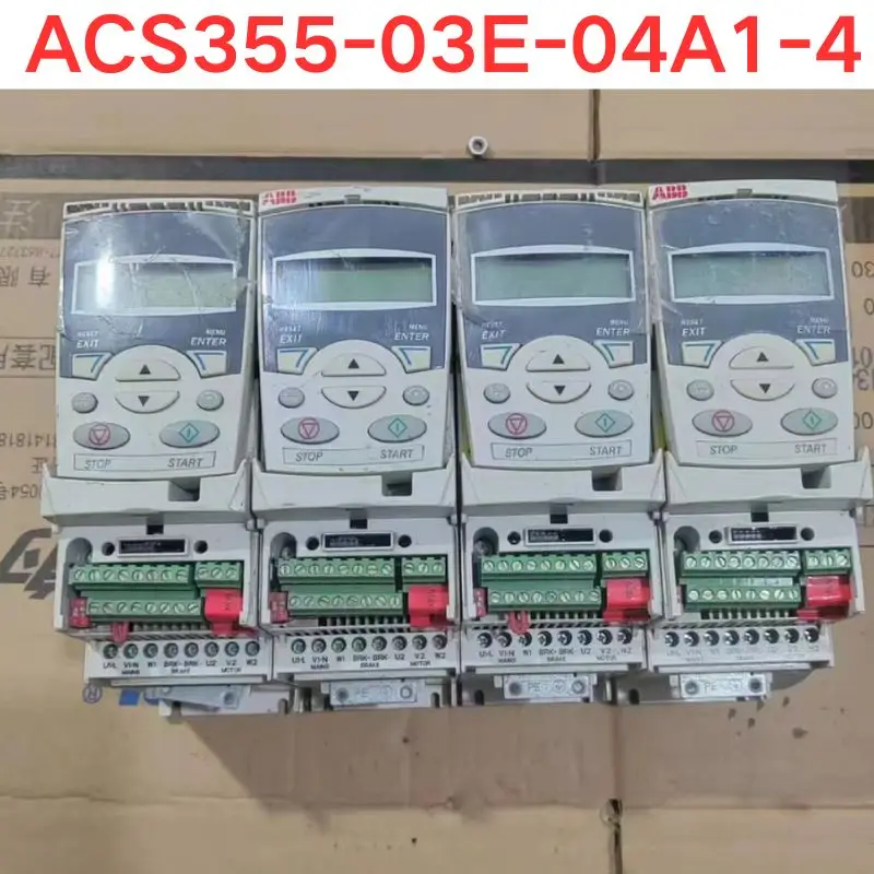 

Second-hand test OK 1.5KW frequency converter ACS355-03E-04A1-4