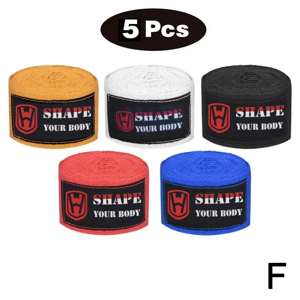 1/5 Rolls Boxing Hand Straps For Men And Women Adult Fighting And Sanda Boxing Hand Wraps Cotton Boxing Bandage