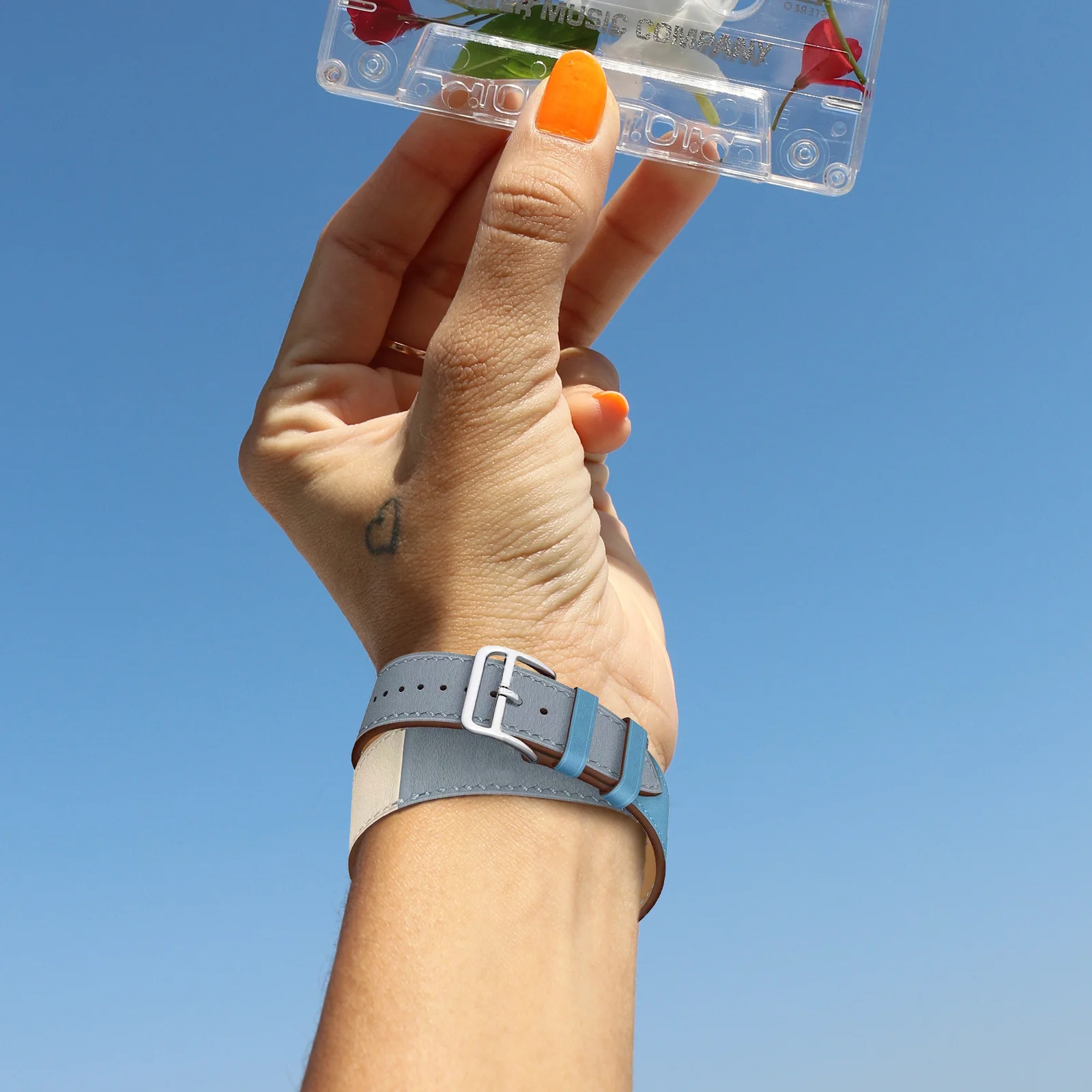 

Ремешки Гибкий ремешок с контрастной замены цвет для повседневного ремешка для часов на запястье