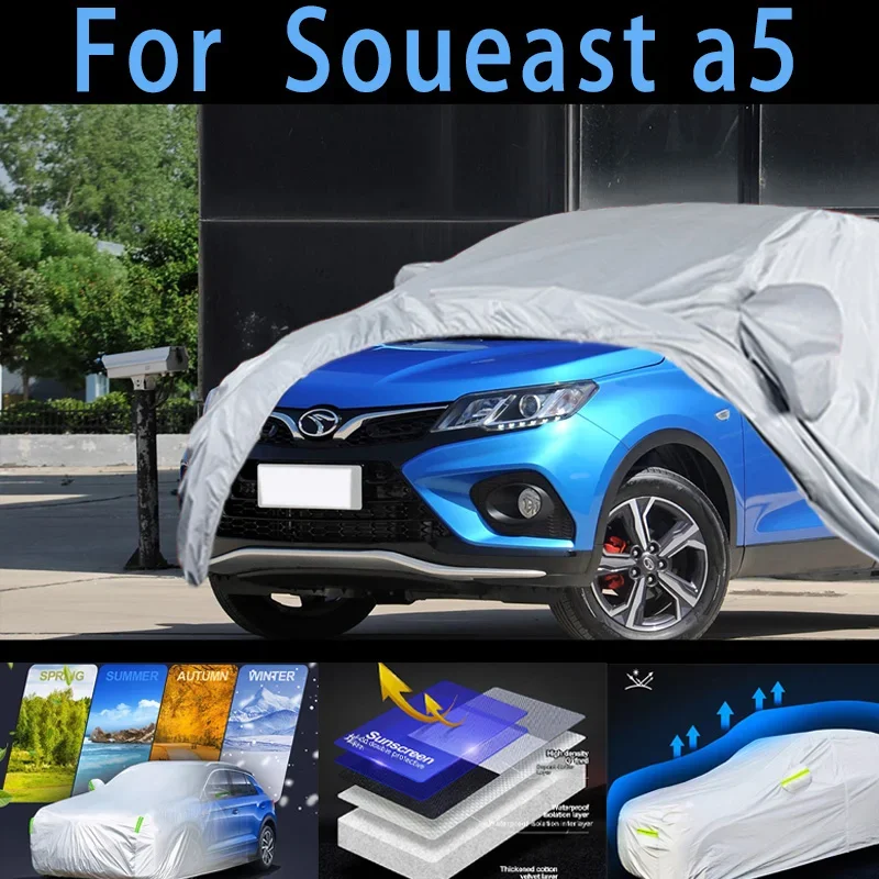 

For Soueast a5 Car protective cover,sun protection,rain protection, UV protection,dust prevention auto paint protective