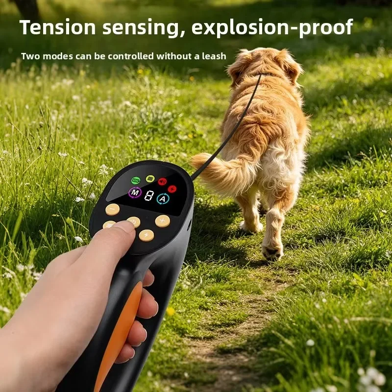 Punch Smart Dog Trainer Anti-dog Barking Anti-barking Device Collar Automatic Vibration Electric Shock Dog Trainer