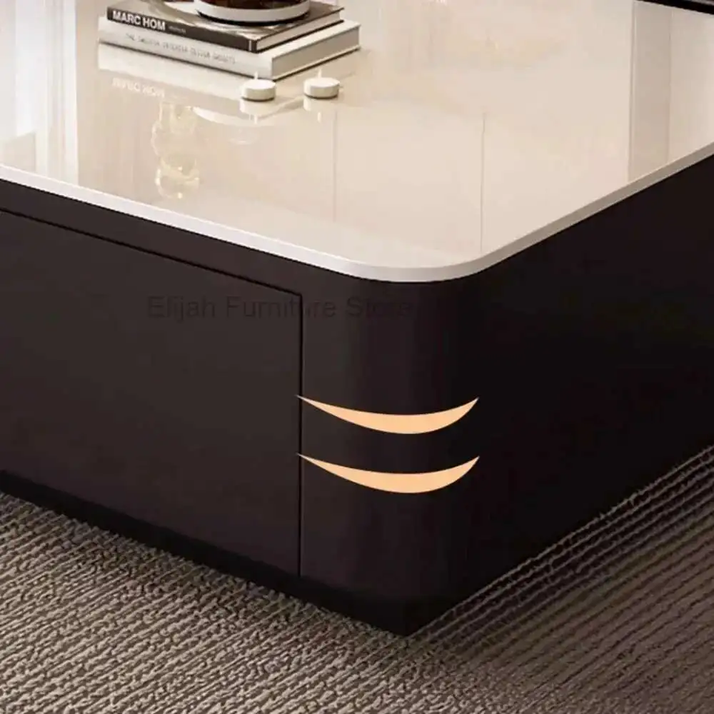 

Nordic Marble Effect Coffee Tables Luxury Decor Modern Unique Coffee Tables Glam Premium Table Basses De Salon Home Furniture