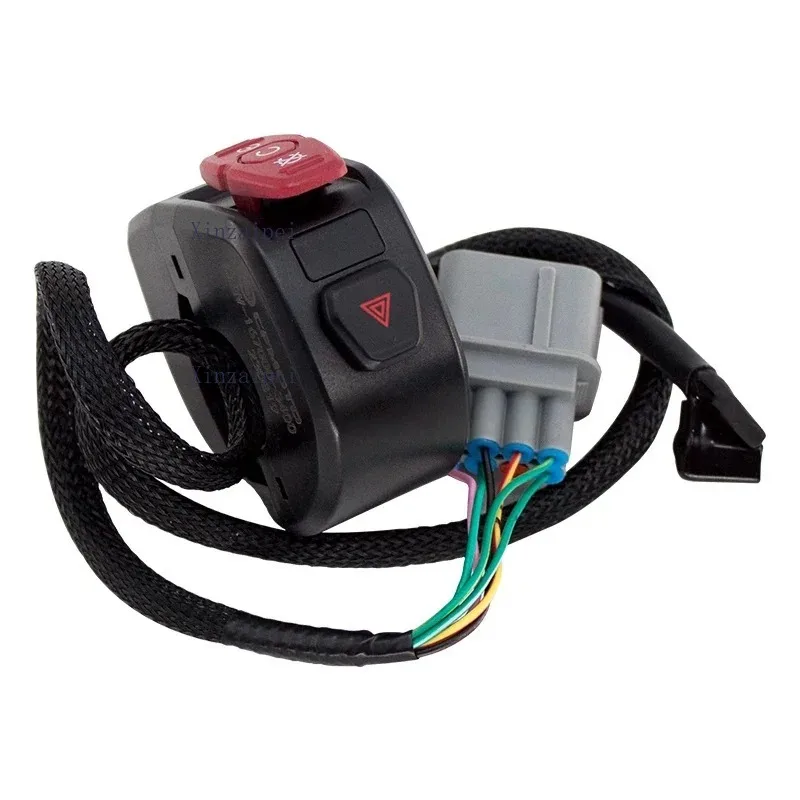 For CFMOTO 450SRS Handle Switch CF400-9 Motorcycle Accessories Left Right Igniter Handle Headlight Button Switch moto handlebar