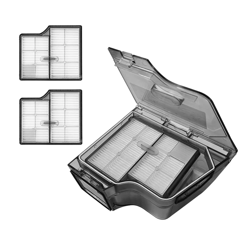 

Эффективный пылесборник с 3-х фильтрами для пылесоса Roborock Saros 10/G30/S9 Maxv Ultra, повышенная эффективность очистки